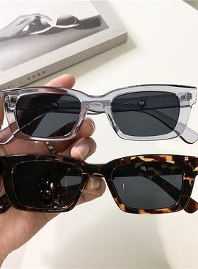 1PCs New Women Rectangle Vintage Sunglasses Brand Designer R