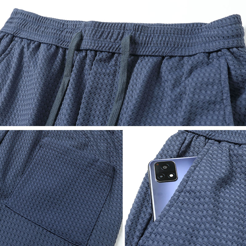 皮尔卡丹夏季新款男士冰丝速干短袖套装时尚潮流休闲百搭薄款套装,淘宝优惠券,粉丝福利购,淘宝优惠卷