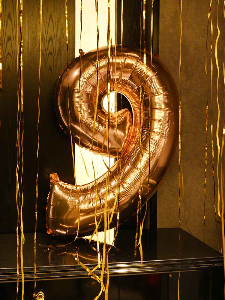 40寸仿美香槟金数字铝箔气球装饰周岁气球套餐搭配生日party布置 - 图1