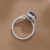 VINCARRY 18K Gold Sapphire Ring Elegant, Exquisite and Versatile High-end Customized New Artificial Gemstone Recommendation