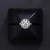 VINCARRY 18K gold cultivated diamond ring women's light luxury artificial diamond niche customized ring