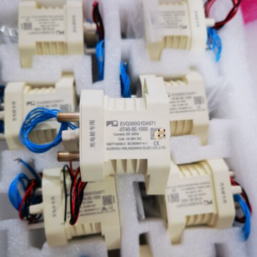 安来强EVQ50/100/150/200/250/300G继电器充电桩充电机直流接触器 - 图3