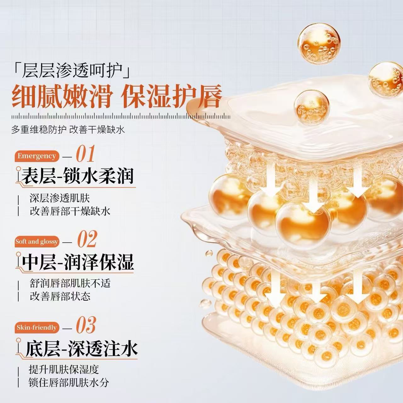 【限用日期2030.9.13】B5唇部淡纹精华油唇膏 - 图0