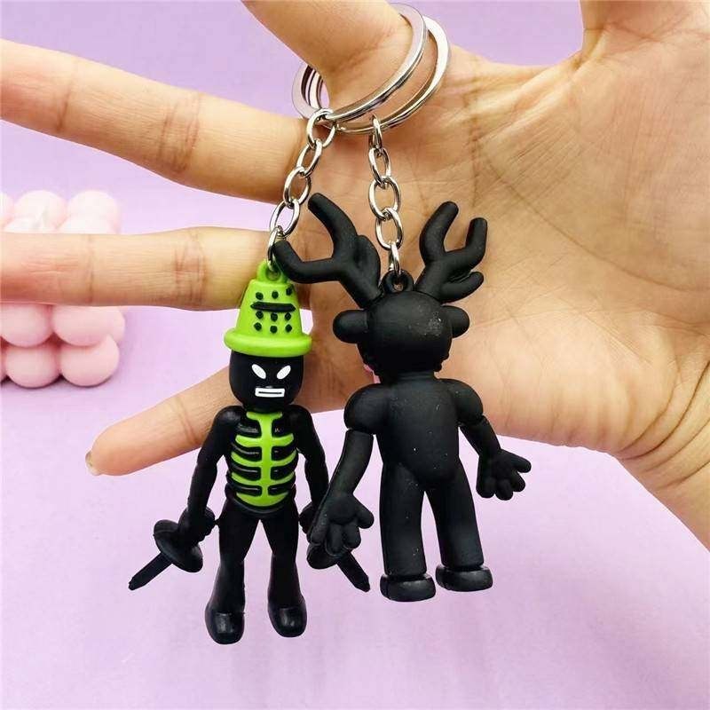 森林99Nights游戏挂件99夜手办公仔钥匙扣双剑绿帽鬼麋鹿猫头鹰,淘宝优惠券,粉丝福利购,淘宝优惠卷