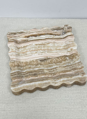 天然大理石托盘高级感轻奢首饰