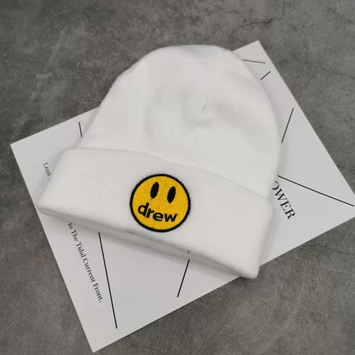 Huangbiao Smile Face Черно -белый студенческий колледж Ветряная шерстяная шерстя