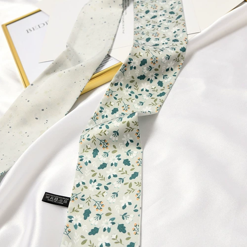 Шейный платок, универсальный тонкий шарф, осенний костюм