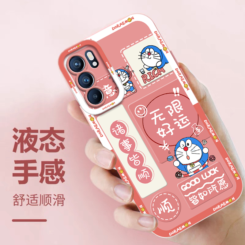 适用oppoReno6手机壳新款reno6pro软硅胶oρpo6por+全包opopReno防摔6手机套opop潮0pp0的女可爱男5g外壳十 - 图1