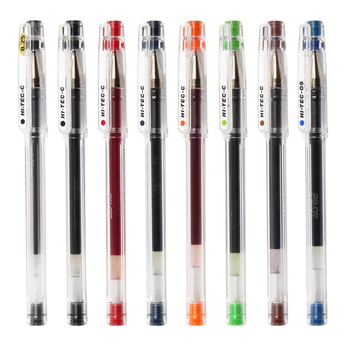 日本PILOT百乐财务笔  BLLH-20C5 百乐水笔中性笔 细财务用笔BLLH笔芯 0.25/0.3/0.4/0.5mm - 图0