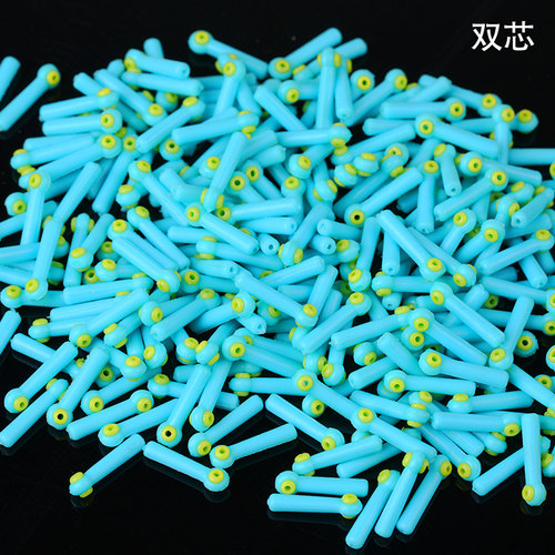 双芯漂座倍力硅胶竞技双心漂座钓鱼插漂座超紧浮漂坐渔具小配件 - 图3