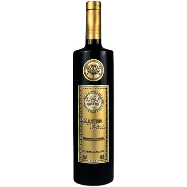 French imported red wine Count Sals Collection rare 14 degree dry red wine full box 750ml*6