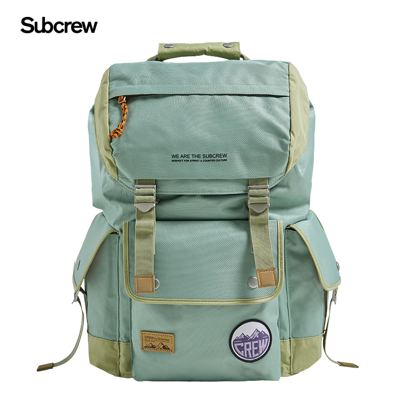 subcrew李灿森同款潮牌旅行双肩包 subcrew箱包双肩背包