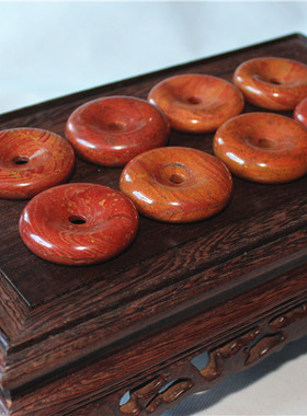 日韩风泗滨砭石手工首饰品吊坠