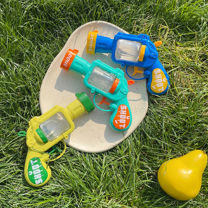 儿童水枪网红小水枪左轮滋水玩具网红沙滩玩具男女童宝宝洗澡玩具-图2