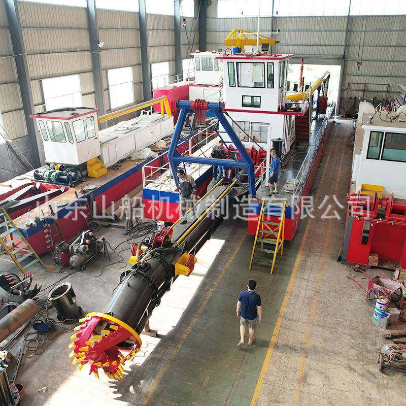 全液压绞吸定位式挖泥船河道港口清淤船疏浚设备挖泥泵配件可单卖,淘宝优惠券,粉丝福利购,淘宝优惠卷