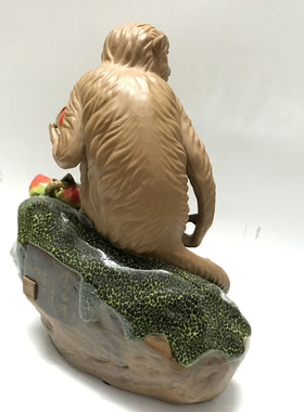 石湾公仔陶瓷猴子招财摆件礼品