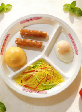 糖尿病人一日三正餐三加餐模型