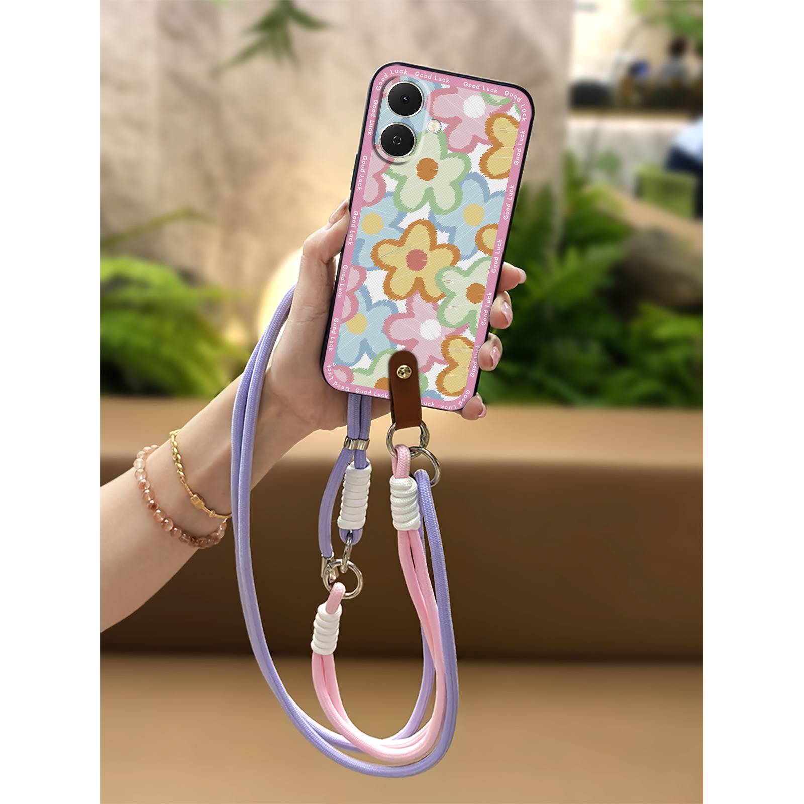 适用Tecno Spark GO2/传音POP10 4G手机壳双色情侣全包边创意 - 图3