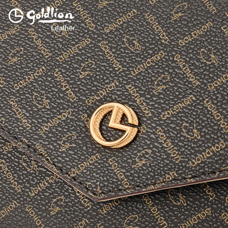 金利来优雅女包新款时尚单肩斜挎包印花信封小方包复古链条包轻奢,淘宝优惠券,粉丝福利购,淘宝优惠卷