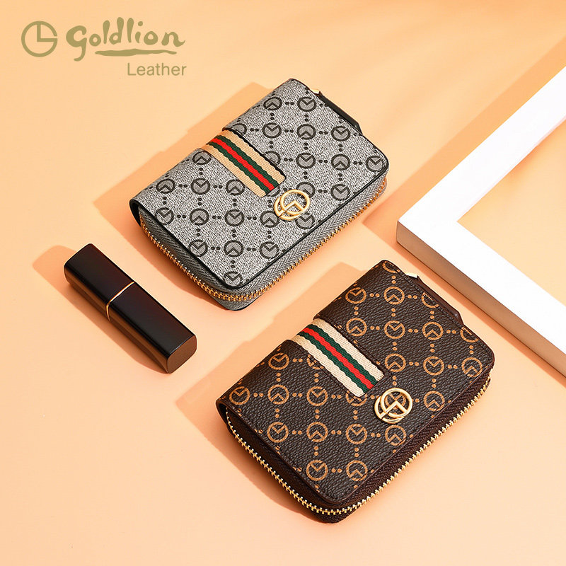 金利来正品2020新款卡包印花零钱包 金利来一品仓卡包