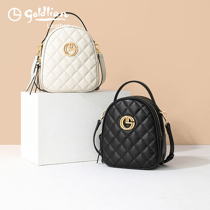 金利来2021新款女小众轻奢斜挎包 金利来一品仓女士包袋