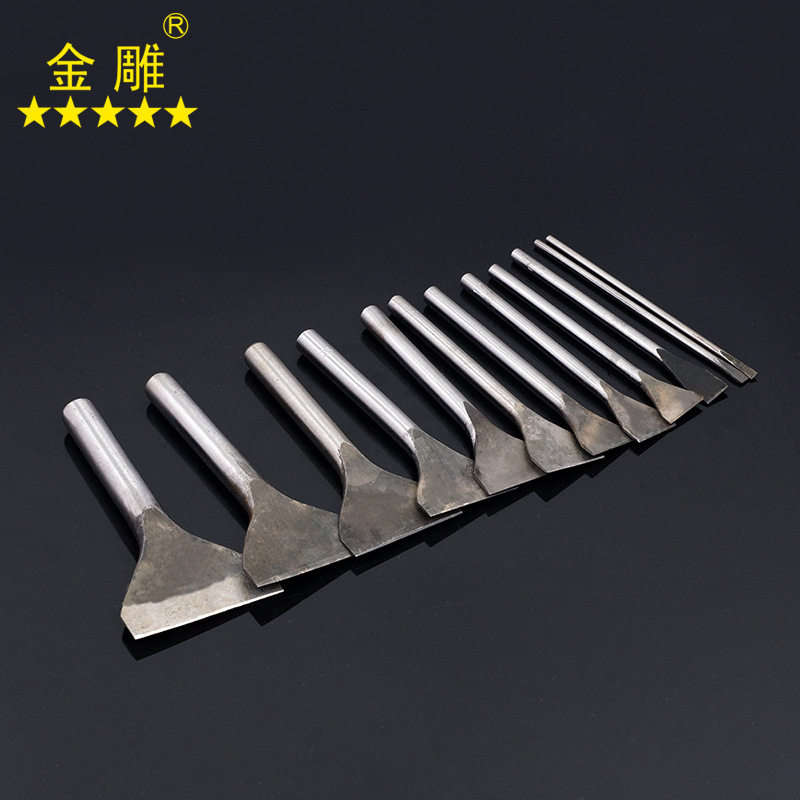 皮具工具刀冲一字刀斩刀卡位刀打孔冲圆冲 DIY皮革工具一字斩_虎窝淘