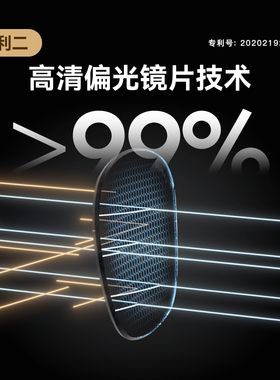 佳伯利变色防紫外线蛤蟆框偏光镜