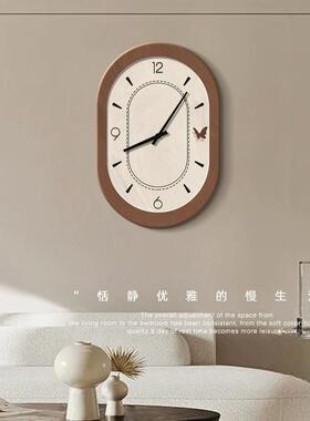 新款中古风法式客厅创意钟表壁画