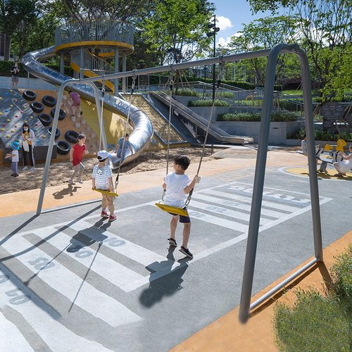 儿童攀爬玩具幼儿园户外大型攀爬网不锈钢滑滑梯景区公园游乐设备-图2