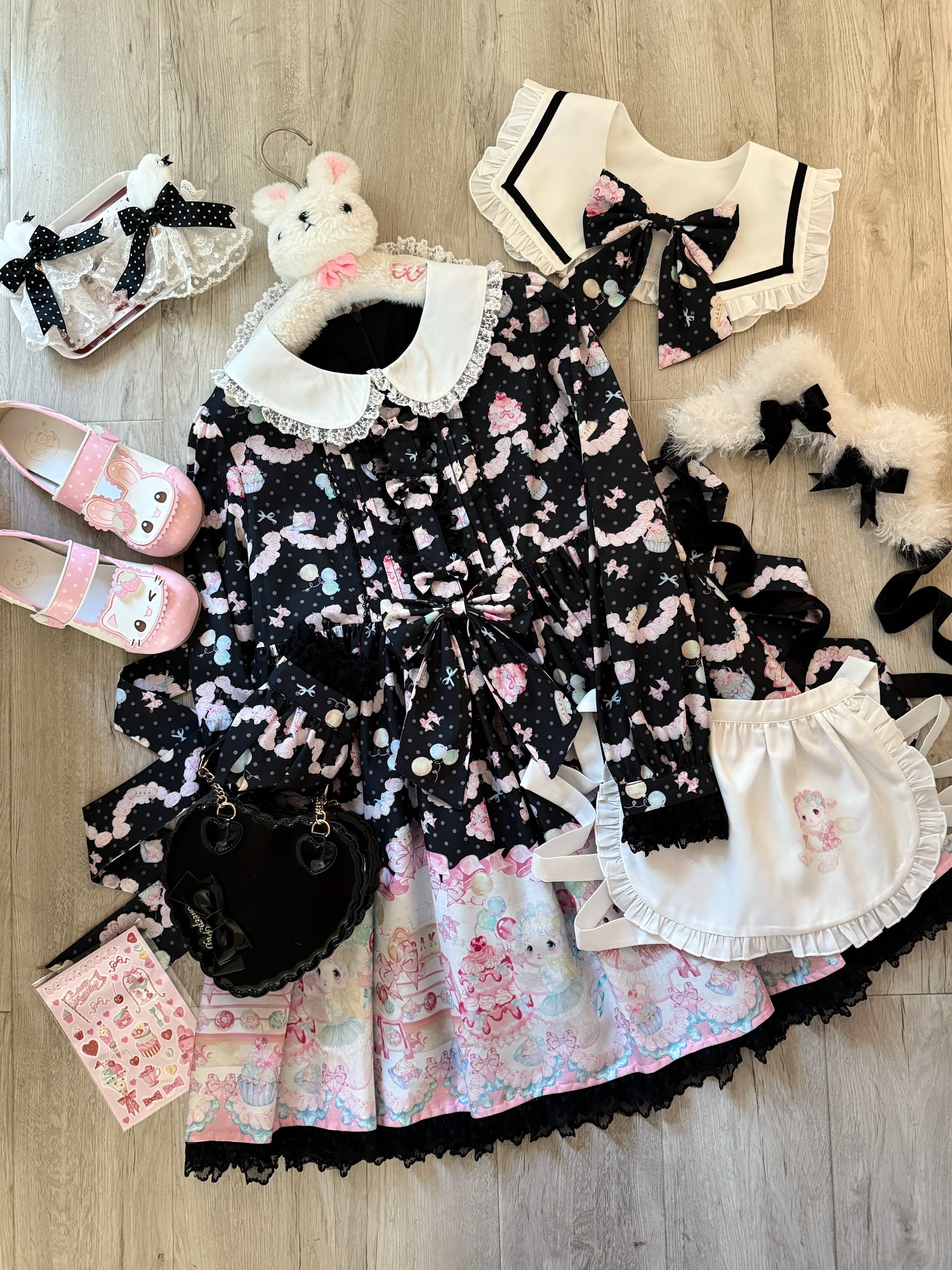 【尾款】兔崽原创 小羊甜心尾款链接 可爱日常长袖op连衣裙lolita,淘宝优惠券,粉丝福利购,淘宝优惠卷