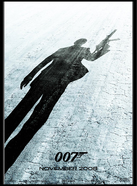 007无暇赴死系列海报詹姆斯邦德真探间谍黄金眼电影相框装饰挂画