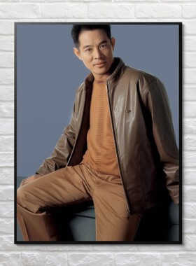 李连杰海报中国功夫动作