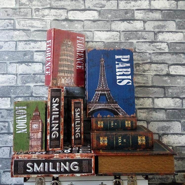 玄关收纳盒创意饰品抽屉办公桌书房书桌摆件道具书皮革木质首饰盒,淘宝优惠券,粉丝福利购,淘宝优惠卷