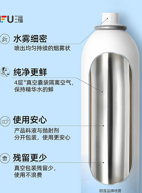 三福 颐莲补水喷雾双支张凌赫版350ml*2 502469