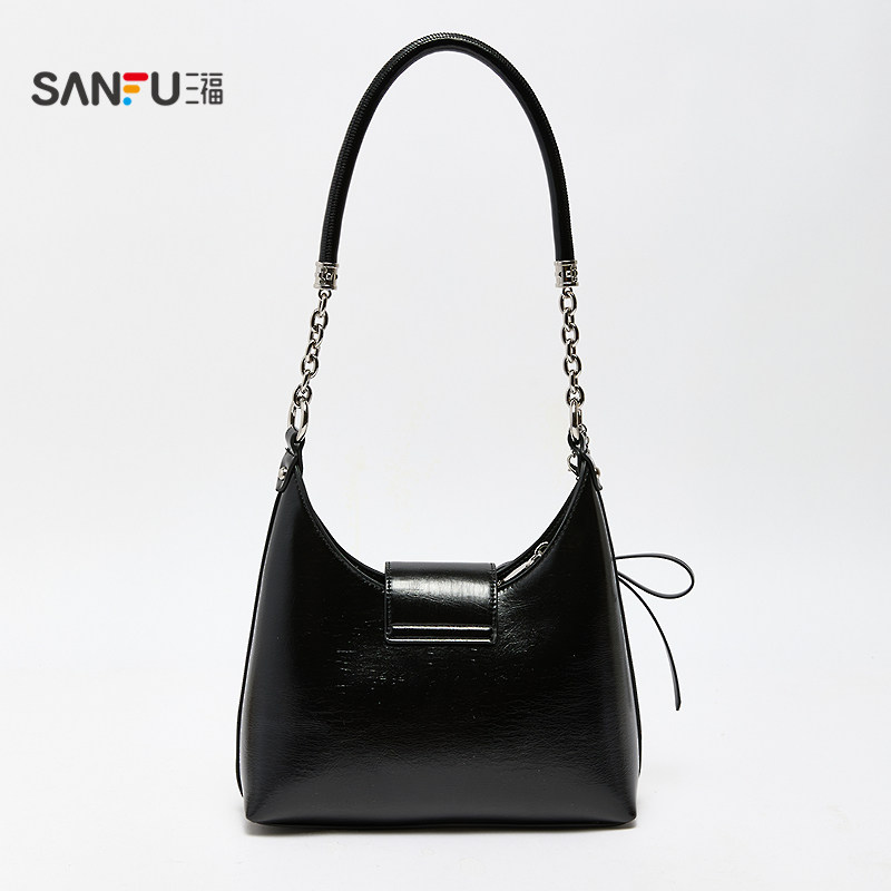 三福挎包秋季慵懒慢人简约链条小包腋下包时尚休闲女包509942,淘宝优惠券,粉丝福利购,淘宝优惠卷