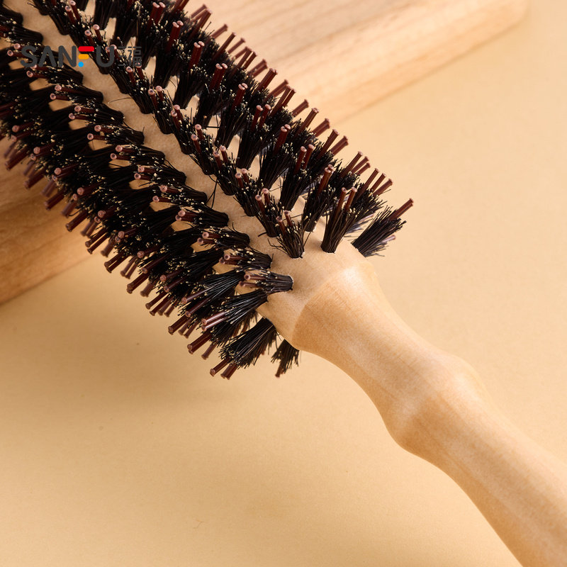 秀色物语木质造型鬃毛卷梳化妆梳 512312,淘宝优惠券,粉丝福利购,淘宝优惠卷