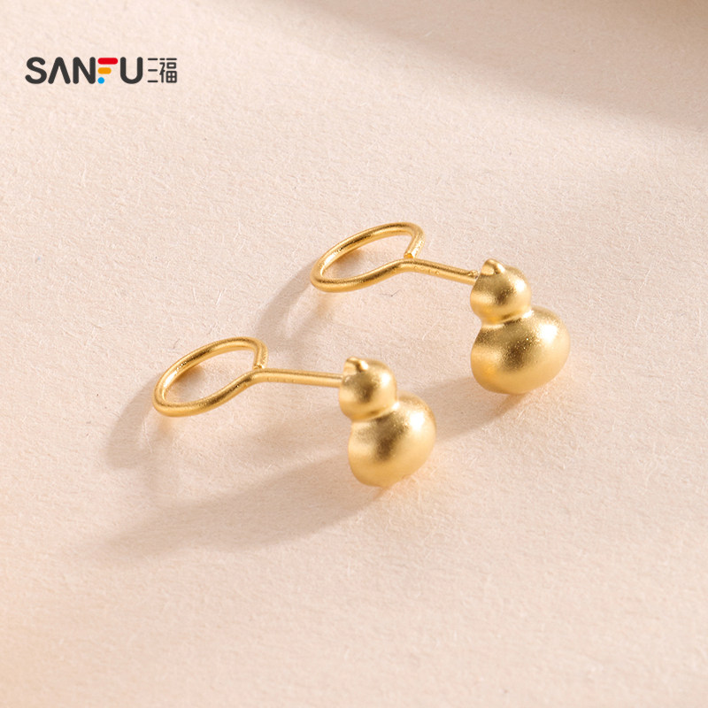 三福925银扭扭棒耳钉一对 时尚简约首饰耳饰配饰耳环852594,淘宝优惠券,粉丝福利购,淘宝优惠卷