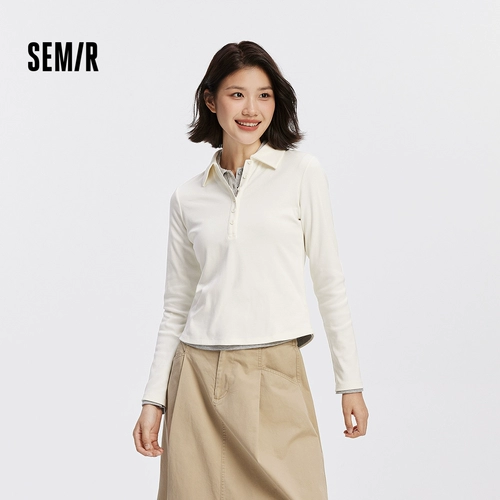 Semir, приталенная цветная футболка polo, осенняя