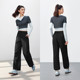 Semir drawstring textured wide-leg parachute pants ບາດເຈັບແລະສໍາລັບແມ່ຍິງ