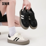 Semir Туфли, кроссовки для влюбленных на платформе, белая обувь