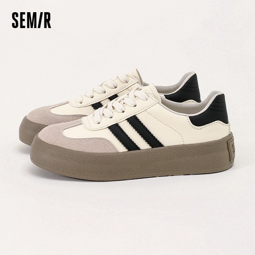 Semir Туфли, кроссовки для влюбленных на платформе, белая обувь