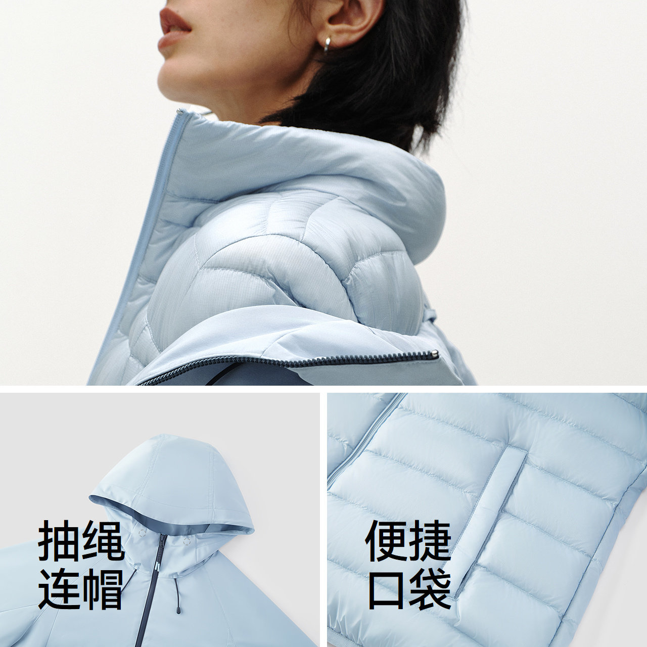 商场同款|森马三合一羽绒服女冬90绒子防护三防2025新款内胆外套,淘宝优惠券,粉丝福利购,淘宝优惠卷