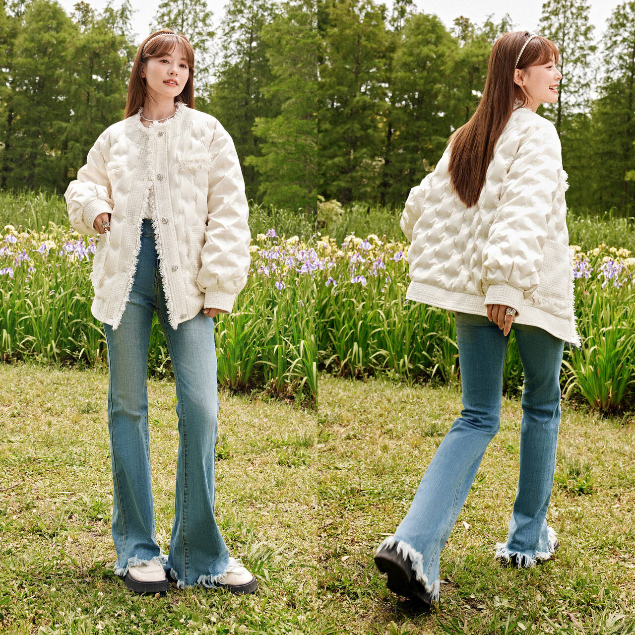 森马羽绒服女设计感气质潮流2023新款