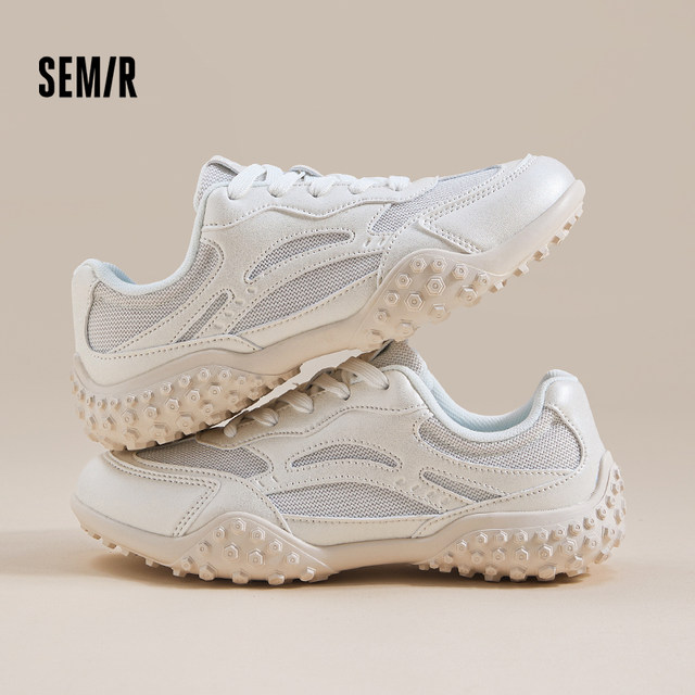 Semir ເກີບເກີບຜ້າໃບທີ່ມີລົມຫາຍໃຈອ່ອນໆໃນລະດູຮ້ອນສໍາລັບແມ່ຍິງ