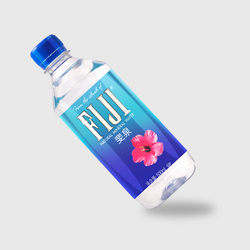 FIJI斐济进口斐泉天然矿泉水弱碱性水冲奶泡茶水500ml*24瓶整箱装-图1