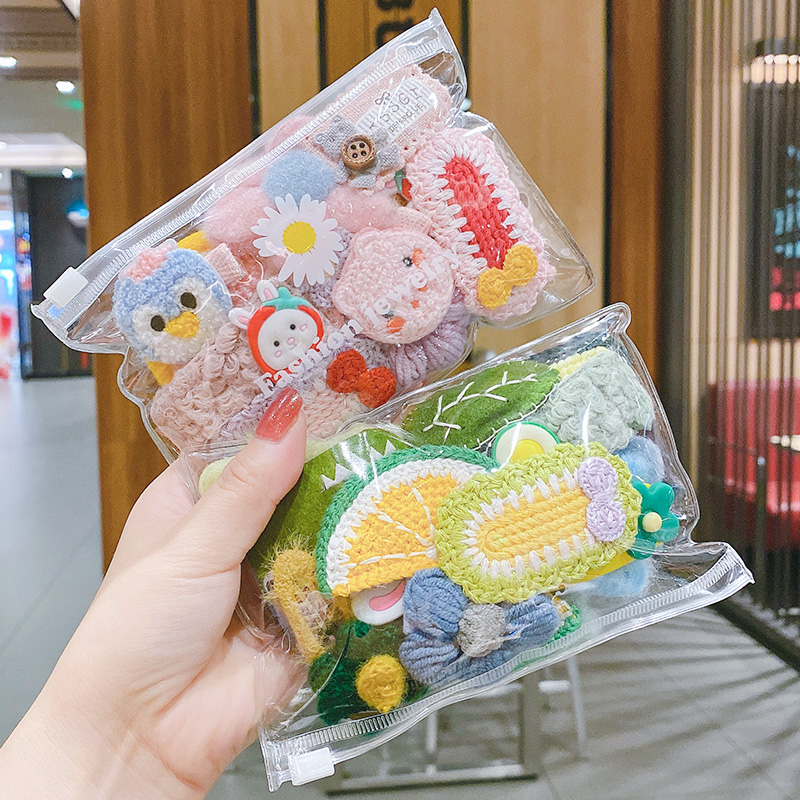 冬款儿童卡通发夹韩国公主头饰女童小女孩碎发 发卡可爱宝宝发饰 bb 冬款儿童卡通发夹韩国公主头饰女童小女孩碎发 发卡可爱宝宝发饰 bb