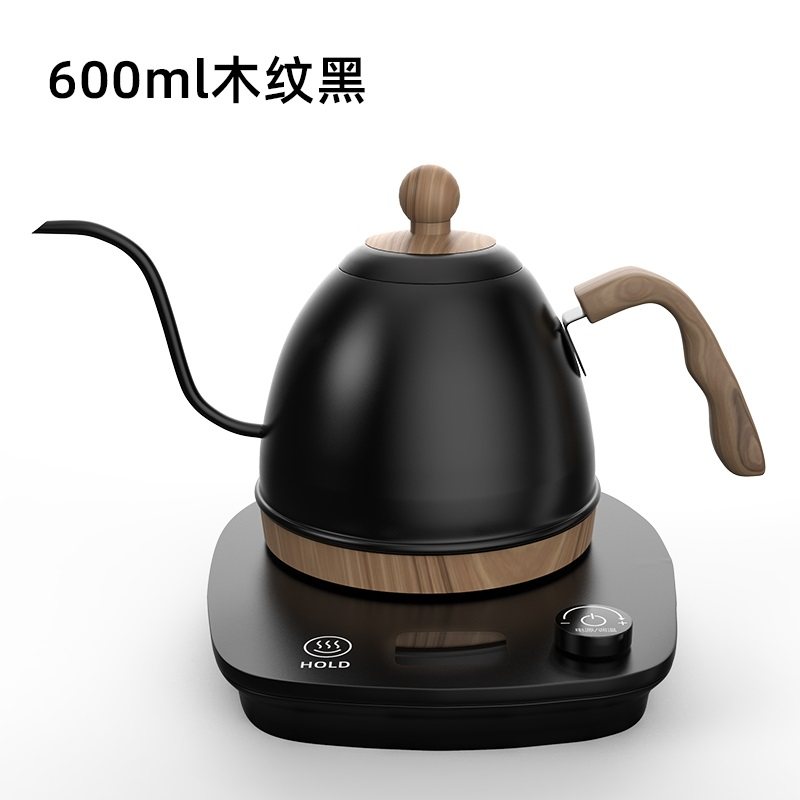 绿融控温手冲咖啡壶不锈钢家用长嘴细口壶泡茶电热烧水智能温控壶,淘宝优惠券,粉丝福利购,淘宝优惠卷