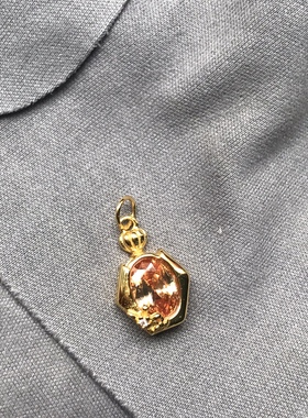 芬达色香水瓶925银芬达色香水瓶吊坠项链吊坠项链