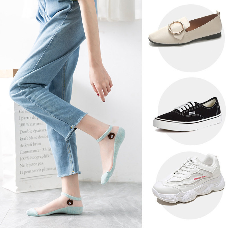 牧顺(服饰)10双装小熊薄款ins棉袜 牧顺短袜/打底袜/丝袜/美腿袜