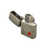 Новые зорро и масла более легкие древние серебряные цветы пентаграмма, латунная раковина, красная краска, пять резьбов затмения